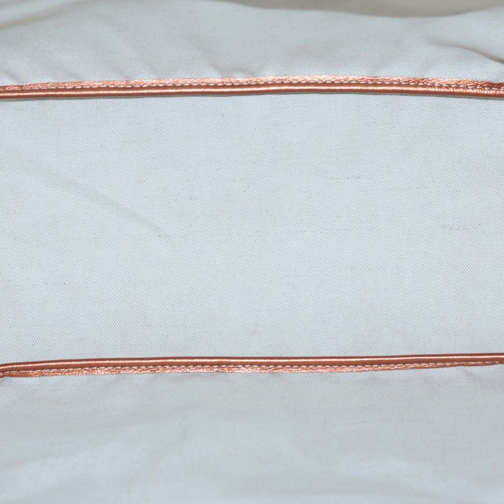 Goyard Limited Color Saint Louis PM Tote Blanc Metallic Orange Leather — view 5