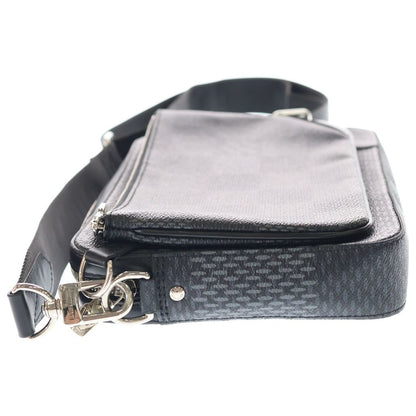 Louis Vuitton Damier Graphite Trio Messenger Bag Black Noir Silver — view 3
