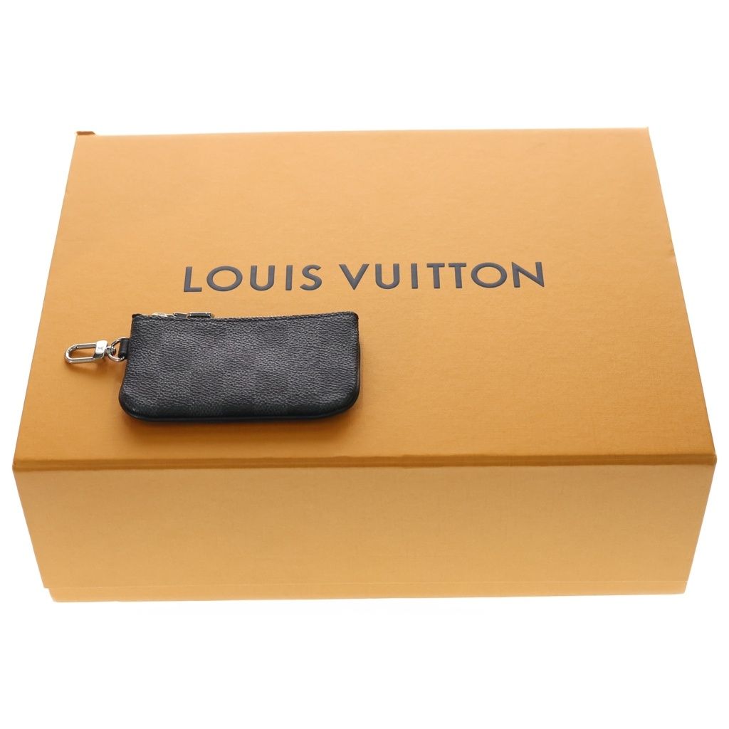 Louis Vuitton Damier Graphite Trio Messenger Bag Black Noir Silver — view 7