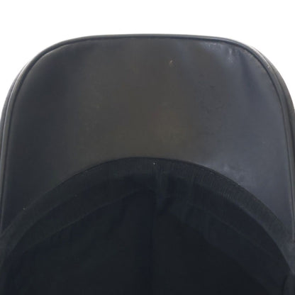 Louis Vuitton Monogram Shadow Leather Baseball Cap Hat Black — view 5