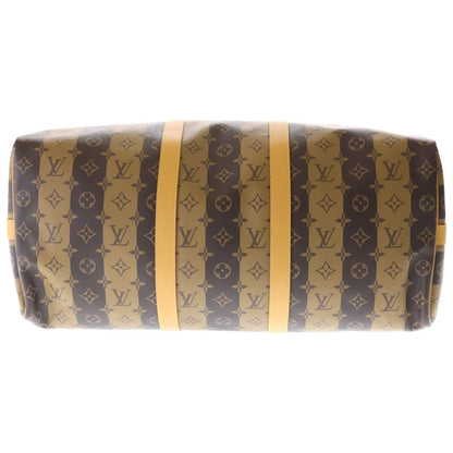 Louis Vuitton Monogram Stripe Keepall Bandouliere 50 2-Way Boston Bag Leather — view 4