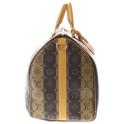 Louis Vuitton Monogram Stripe Keepall Bandouliere 50 2-Way Boston Bag Leather — view 3