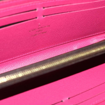 Louis Vuitton Portefeuille Clemence Flower Charm Monogram Leather Zippy Wallet — view 4