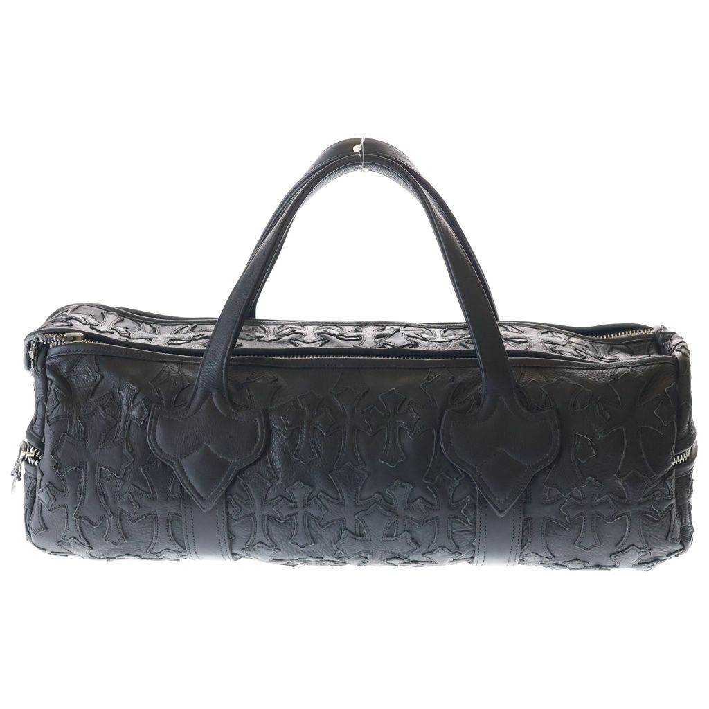 Chrome Hearts Duffle Gym Ceme Gym Cemetery Boston Back Black