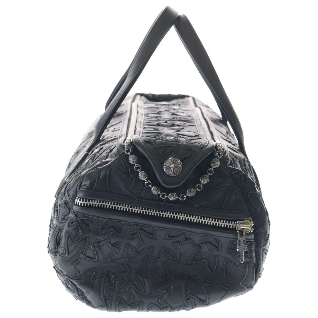 Chrome Hearts Duffle Gym Ceme Gym Cemetery Boston Back Black — view 3