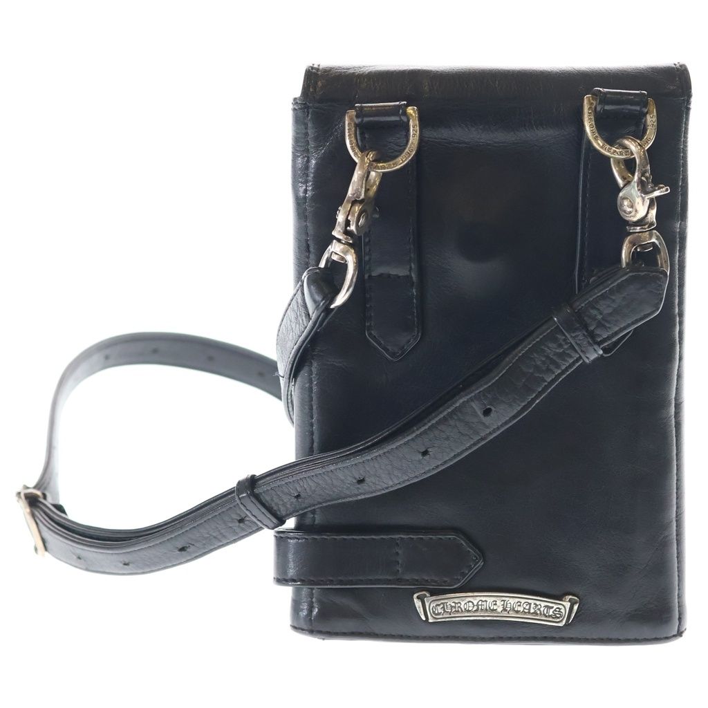 Chrome Hearts Scissor Case Cross Ball Clip Gunslinger Belt Leather Shoulder Bag — view 2