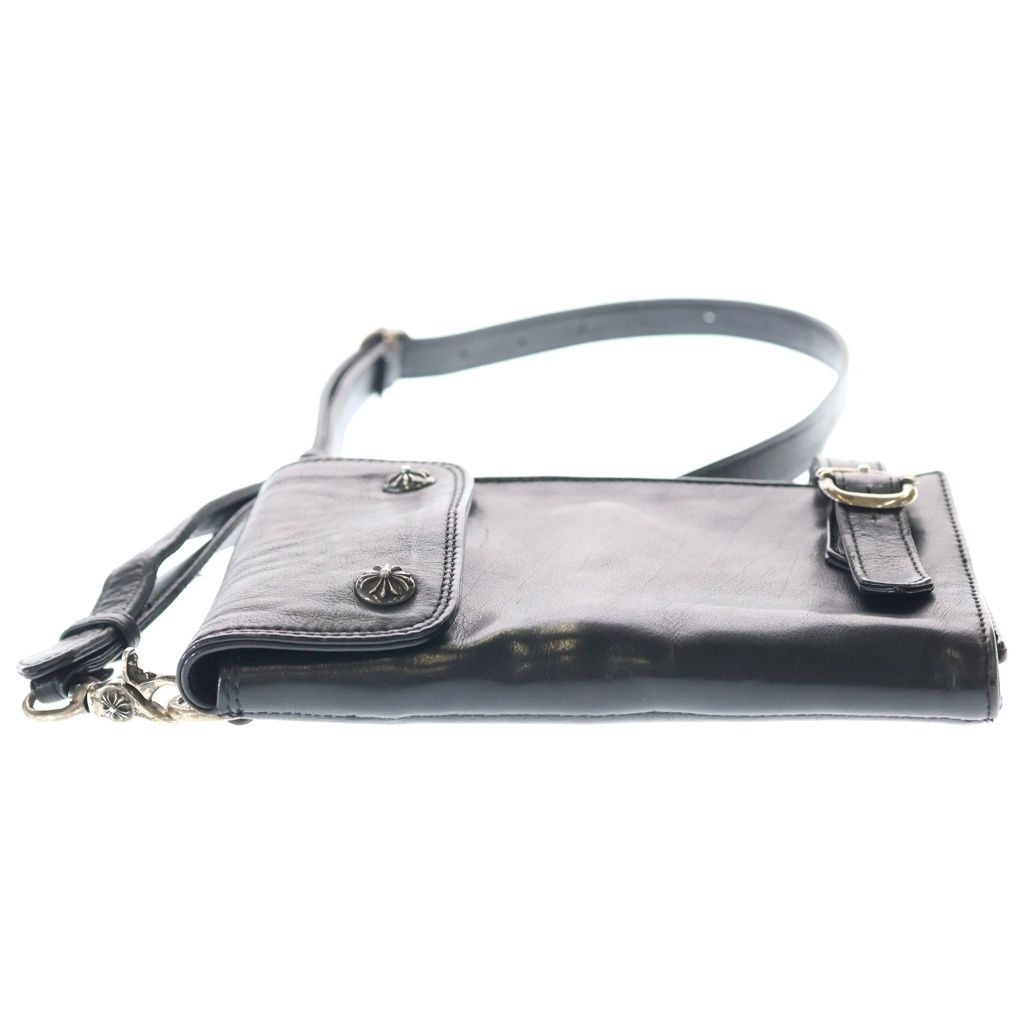 Chrome Hearts Scissor Case Cross Ball Clip Gunslinger Belt Leather Shoulder Bag — view 3