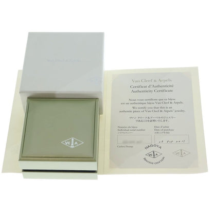 Van Cleef & Arpels Sweet Alhambra Mother of Pearl Papillon Earrings White Gold — view 6