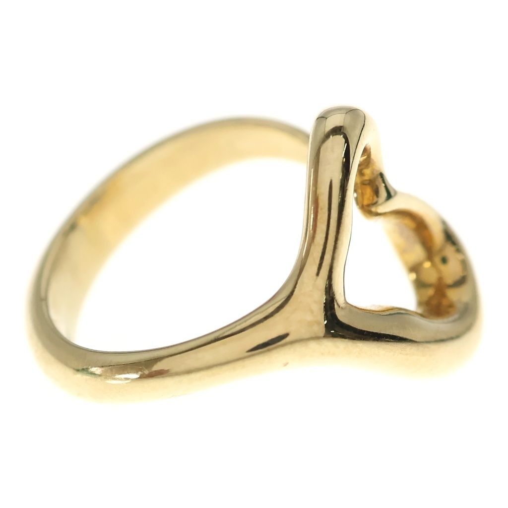 Tiffany & Co Elsa Peretti Open Heart Ring Gold — view 3