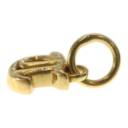 Chrome Hearts 22k Stack Alphabet T Charm Initial Necklace Top Gold — view 3
