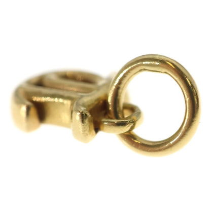 Chrome Hearts 22k Stack Alphabet T Charm Initial Necklace Top Gold — view 6