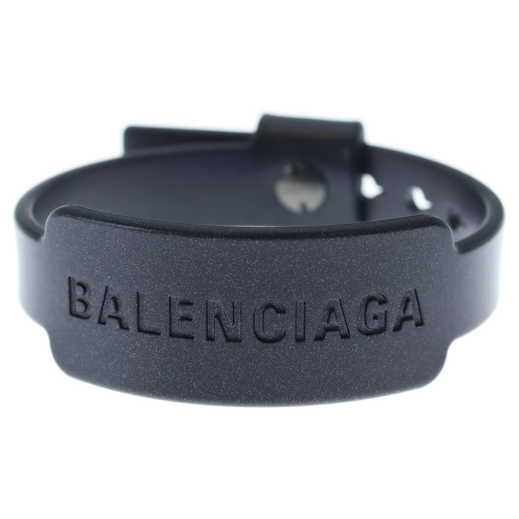 Balenciaga Festival Faux Leather Bracelet Fay Cles the Black — view 4