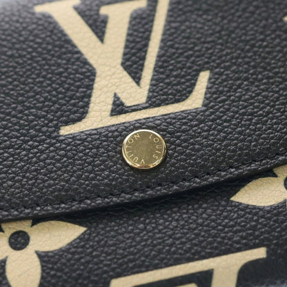 Louis Vuitton Portefeuille Empreinte Noir Cles Mubicolor Flap Wallet Black — view 5