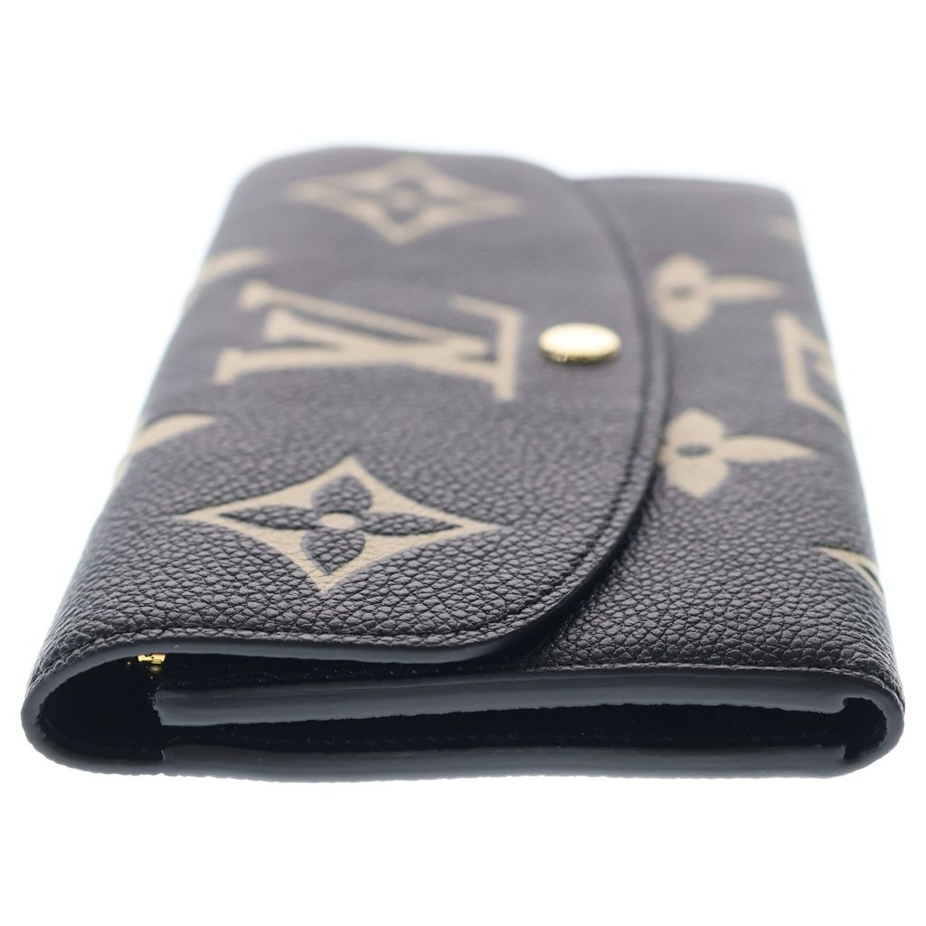 Louis Vuitton Portefeuille Empreinte Noir Cles Mubicolor Flap Wallet Black — view 3