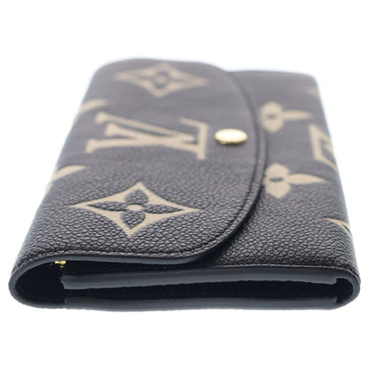 Louis Vuitton Portefeuille Empreinte Noir Cles Mubicolor Flap Wallet Black — view 3