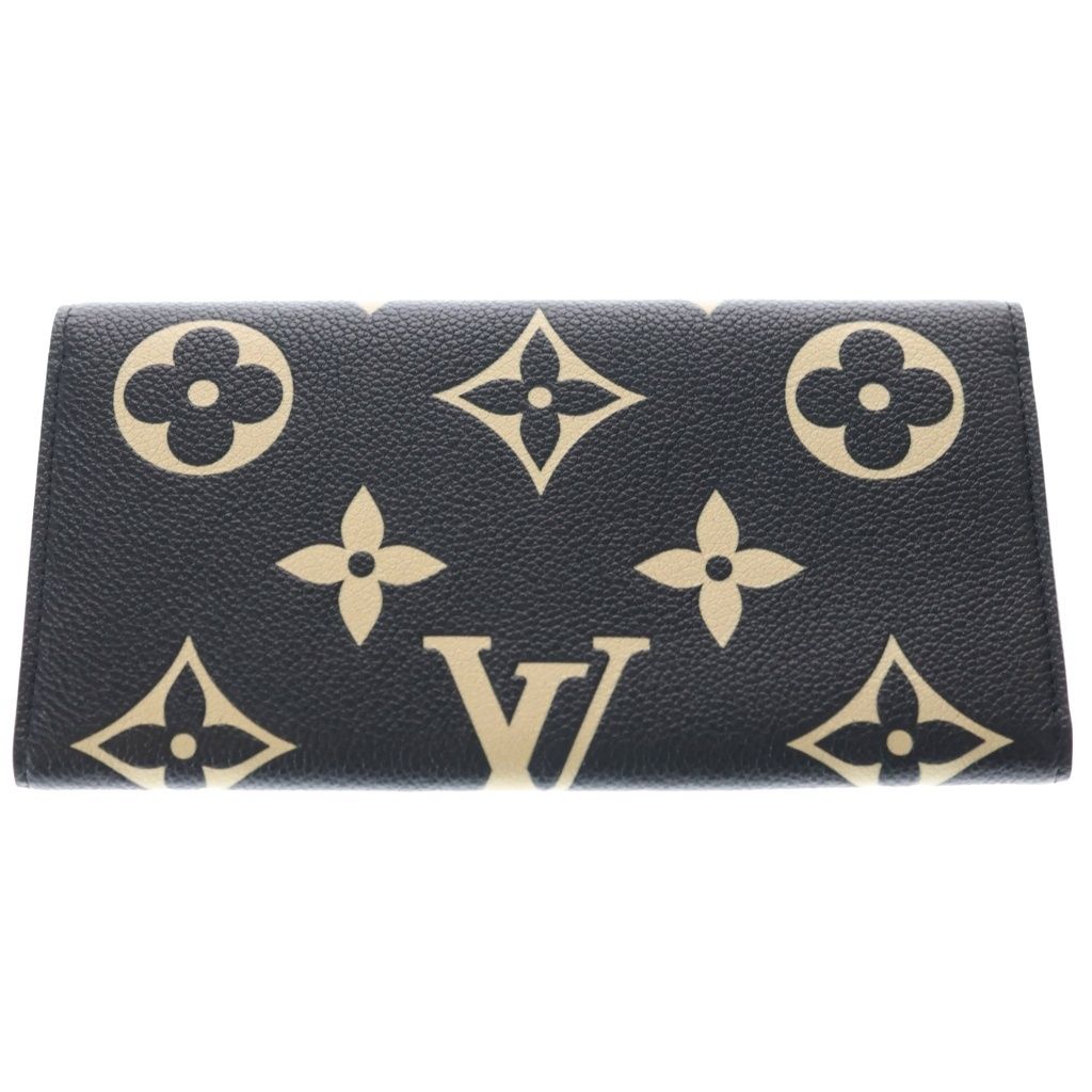 Louis Vuitton Portefeuille Empreinte Noir Cles Mubicolor Flap Wallet Black — view 2