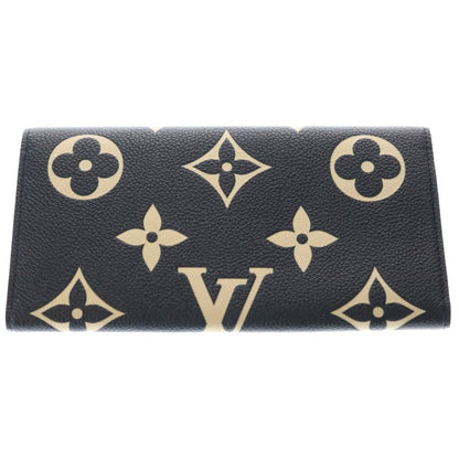 Louis Vuitton Portefeuille Empreinte Noir Cles Mubicolor Flap Wallet Black — view 2