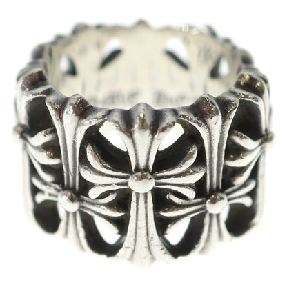 Chrome Hearts Cemetery Black Sling Silver Ring