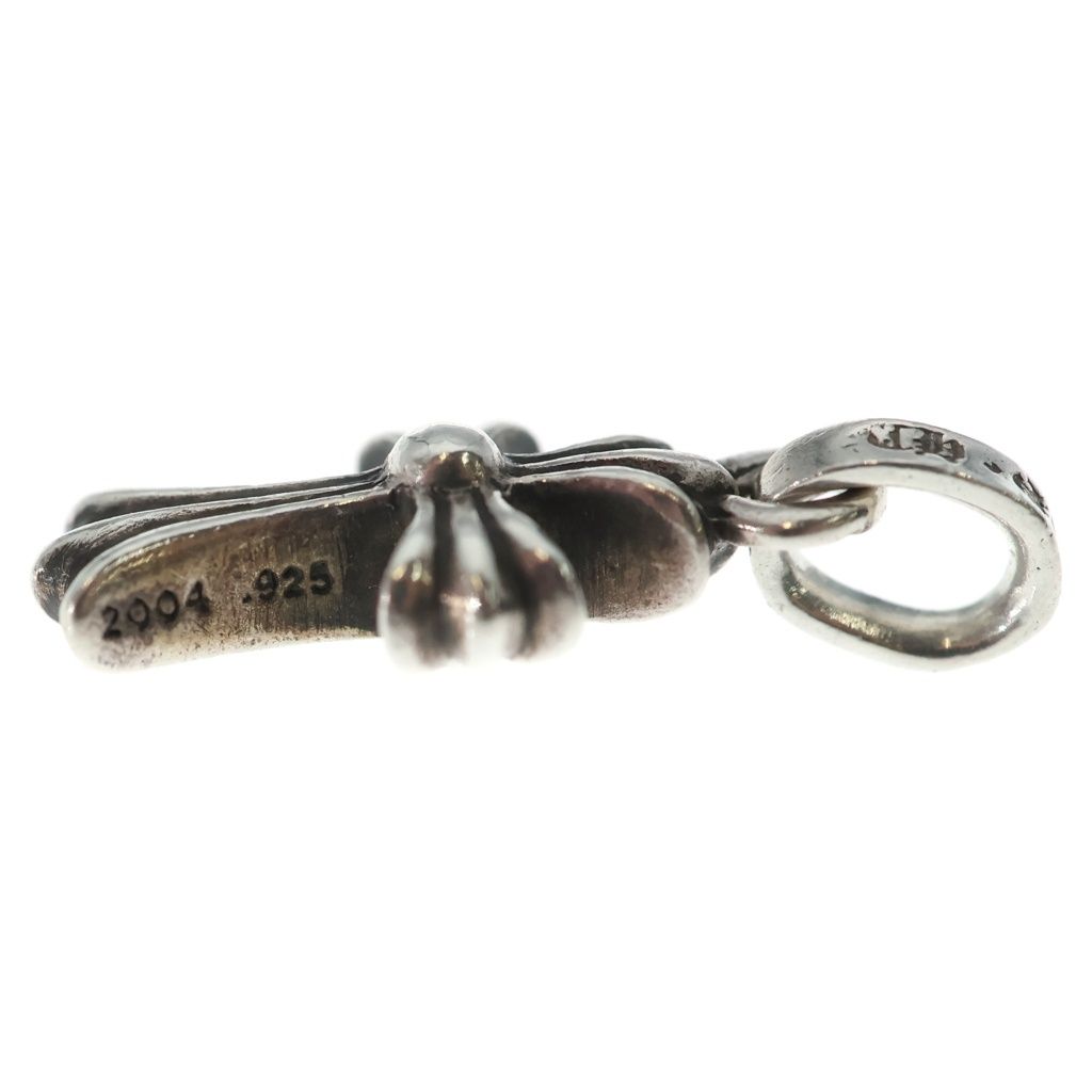 Chrome Hearts Crs Baby Fat Cross Pendant Top Silver — view 3