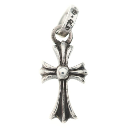 Chrome Hearts Crs Baby Fat Cross Pendant Top Silver — view 2