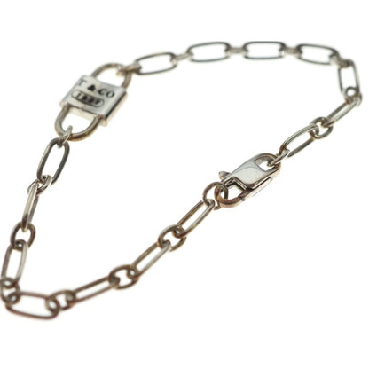 Tiffany & Co Small Double Lock Bracelet Silver — view 5