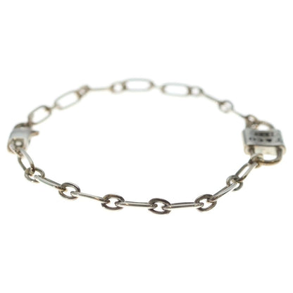Tiffany & Co Small Double Lock Bracelet Silver — view 3