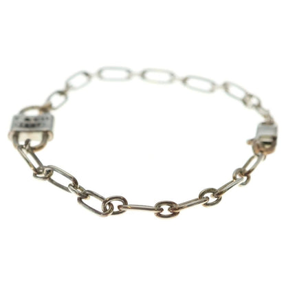 Tiffany & Co Small Double Lock Bracelet Silver — view 4