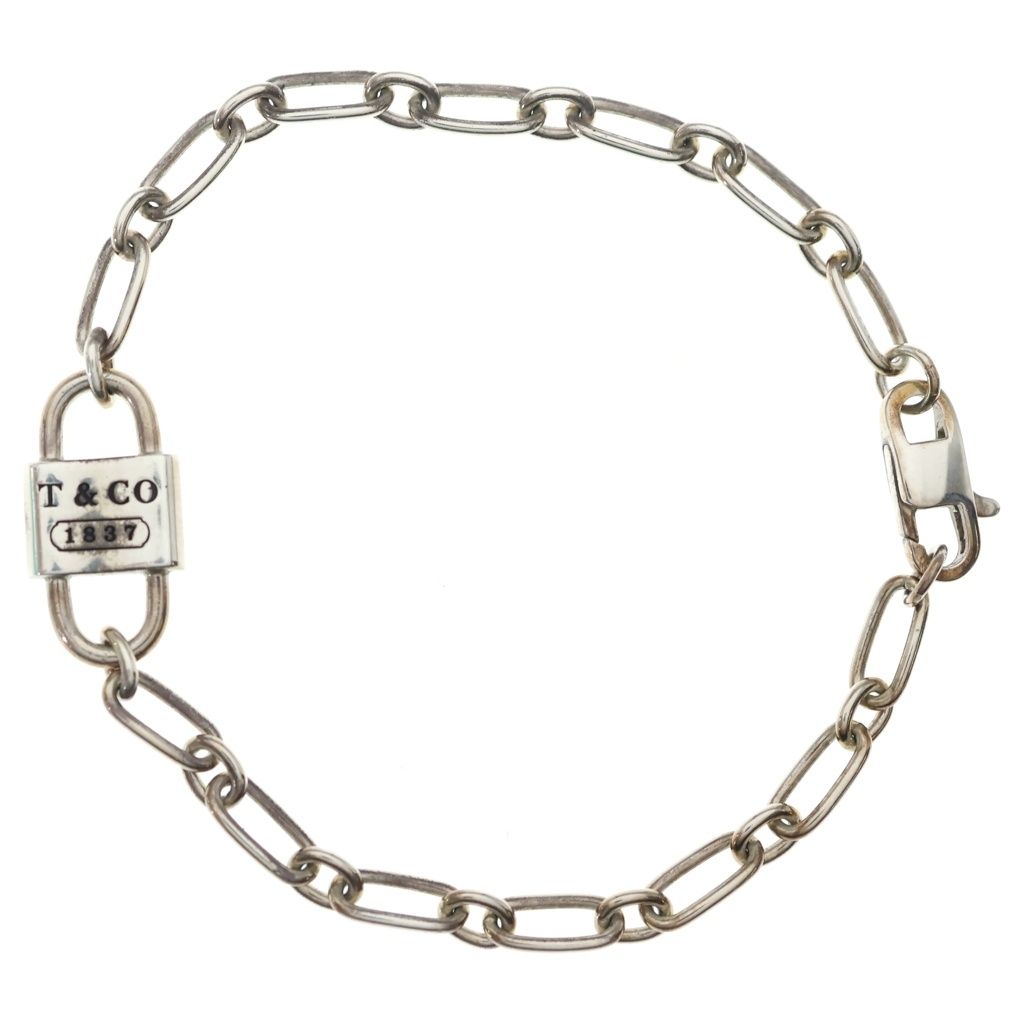 Tiffany & Co Small Double Lock Bracelet Silver