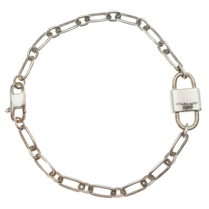 Tiffany & Co Small Double Lock Bracelet Silver — view 2