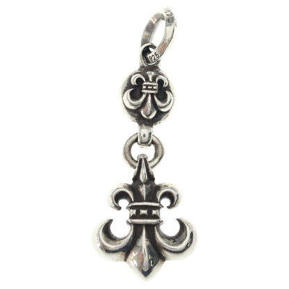 Chrome Hearts BS Fleur 1 Ball BS Charm Pendant Top Silver — view 2