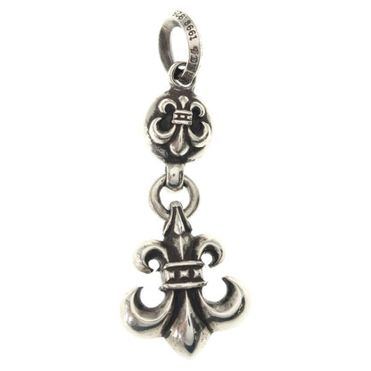 Chrome Hearts BS Fleur 1 Ball BS Charm Pendant Top Silver