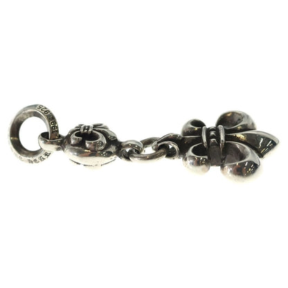 Chrome Hearts BS Fleur 1 Ball BS Charm Pendant Top Silver — view 4