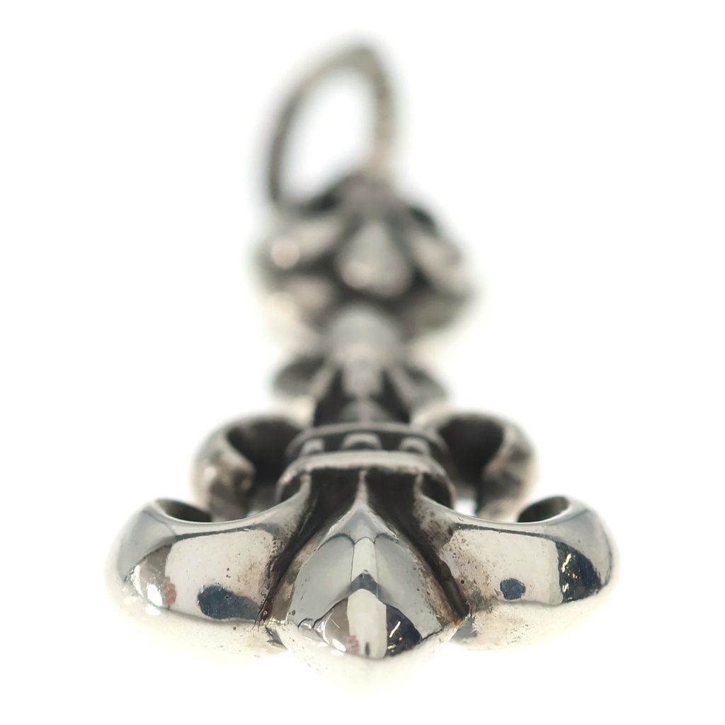 Chrome Hearts BS Fleur 1 Ball BS Charm Pendant Top Silver — view 5