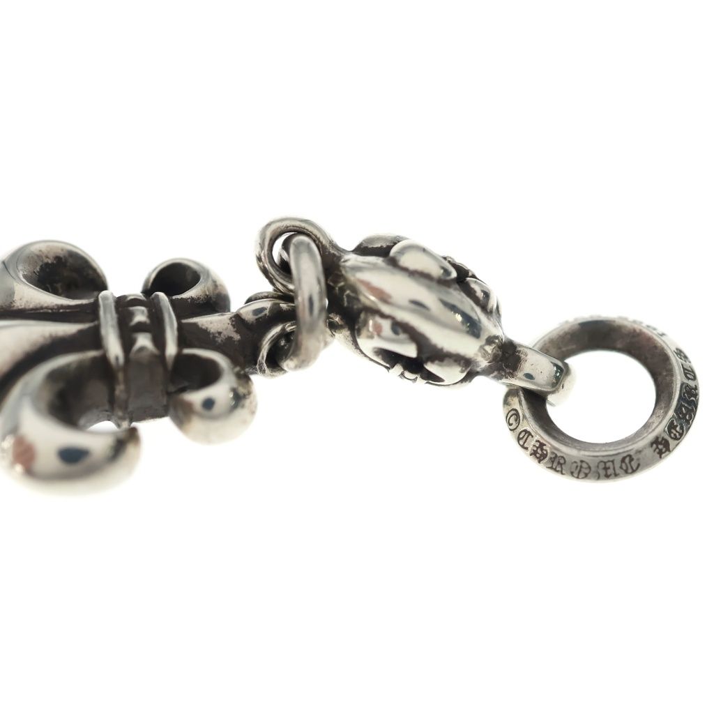 Chrome Hearts BS Fleur 1 Ball BS Charm Pendant Top Silver — view 6
