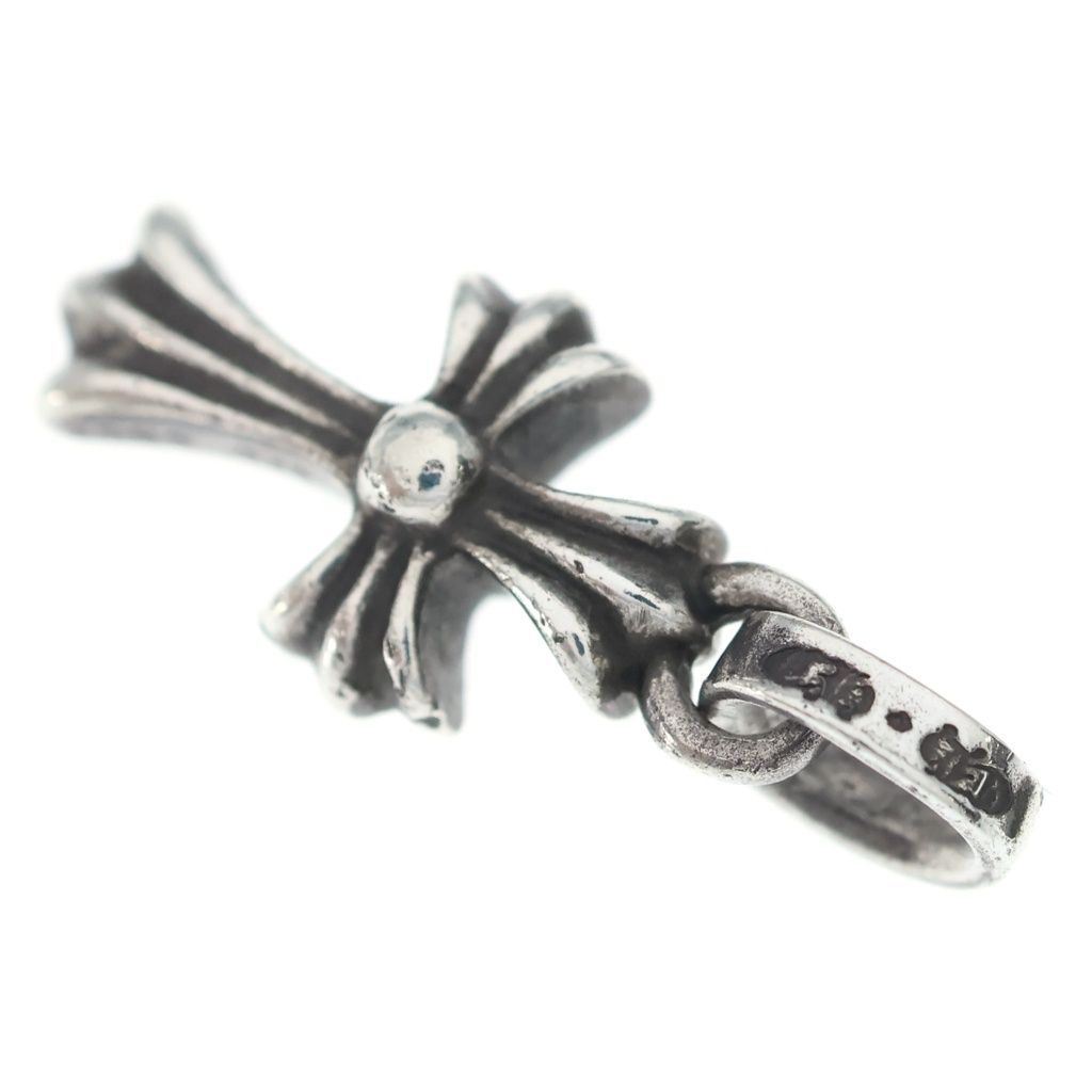 Chrome Hearts Crs Baby Fat Cross Pendant Top Silver — view 6