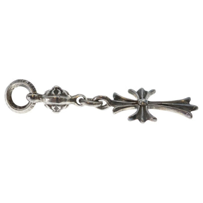Chrome Hearts Tny CH Crs 1 Ball Tiny CH Cross Charm Pendant Top Silver — view 4