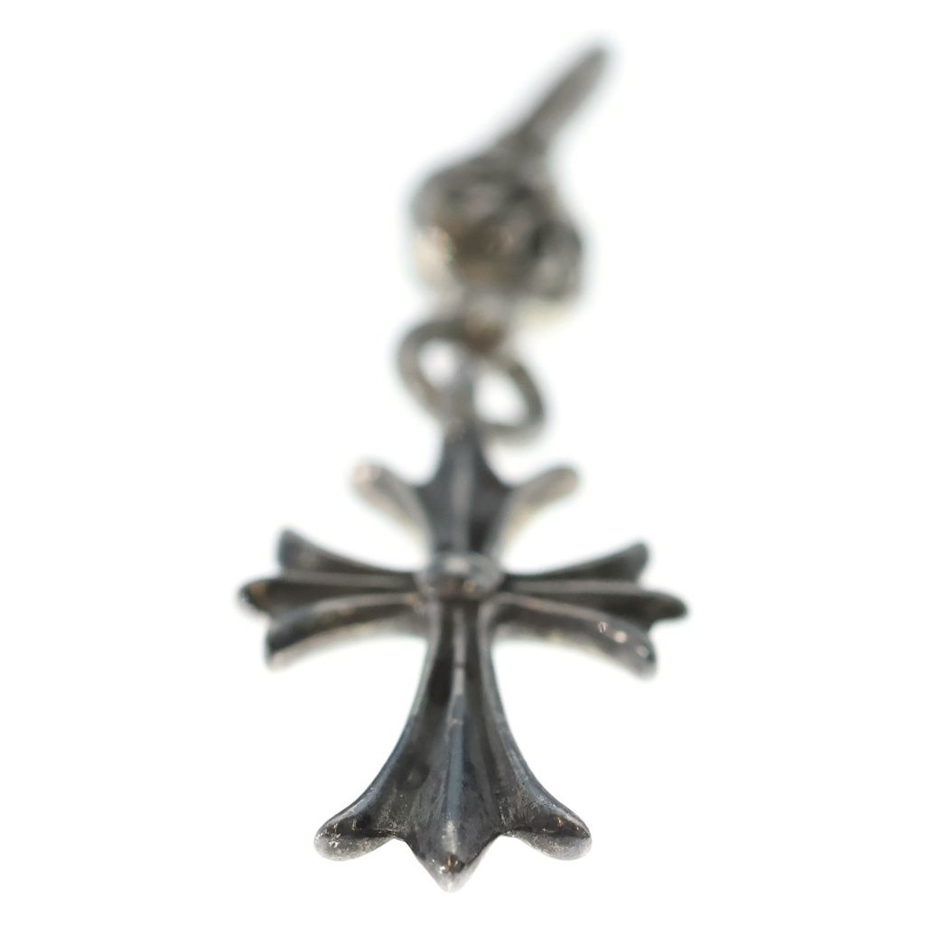 Chrome Hearts Tny CH Crs 1 Ball Tiny CH Cross Charm Pendant Top Silver — view 5