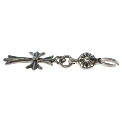 Chrome Hearts Tny CH Crs 1 Ball Tiny CH Cross Charm Pendant Top Silver — view 3