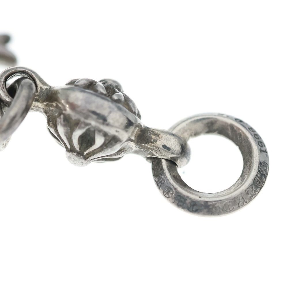 Chrome Hearts Tny CH Crs 1 Ball Tiny CH Cross Charm Pendant Top Silver — view 6