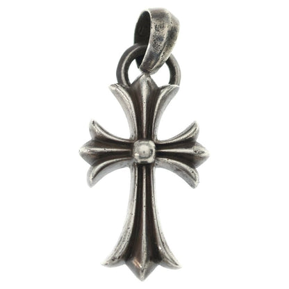 Chrome Hearts CH Crs Sml Bale Small CH Cross Pendant Top Silver