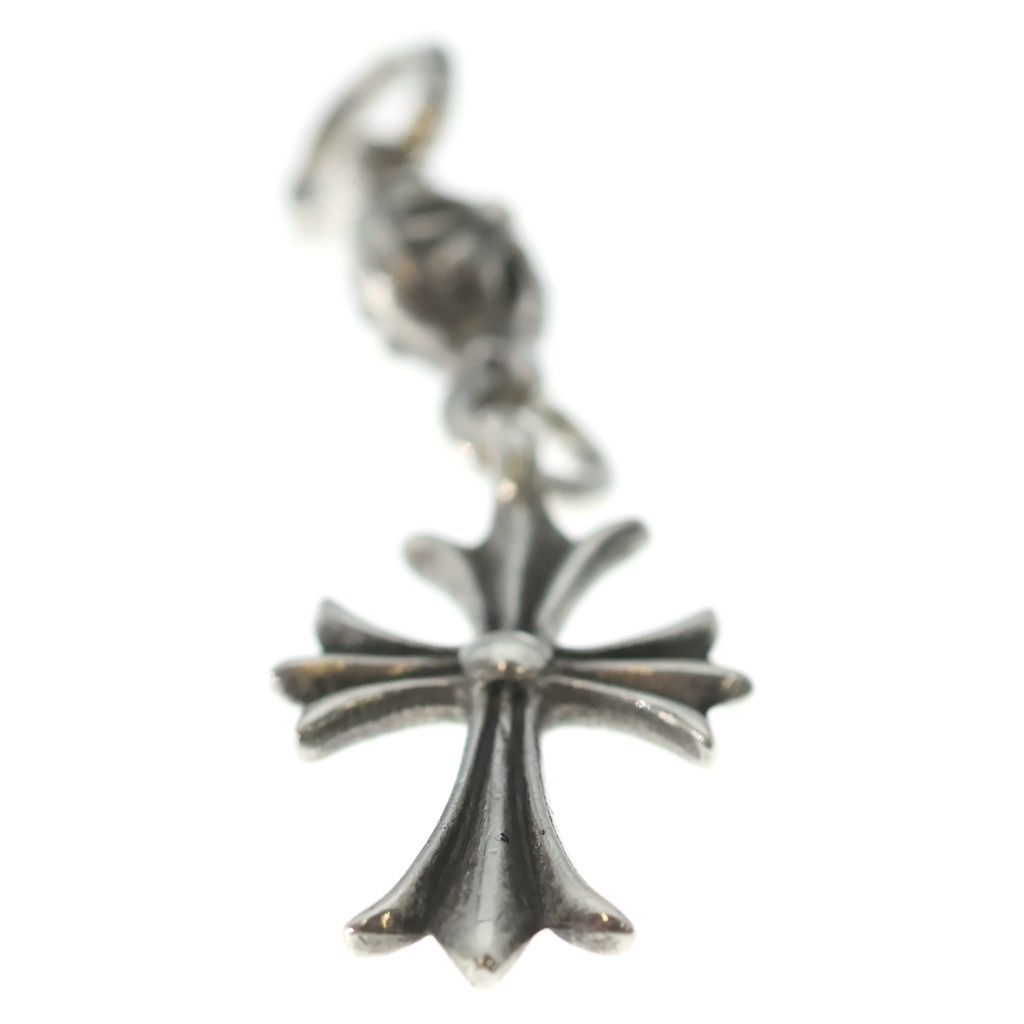 Chrome Hearts Tny CH Crs 1 Ball Tiny CH Cross Charm Pendant Top Silver — view 5