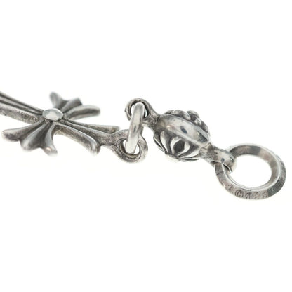 Chrome Hearts Tny CH Crs 1 Ball Tiny CH Cross Charm Pendant Top Silver — view 6