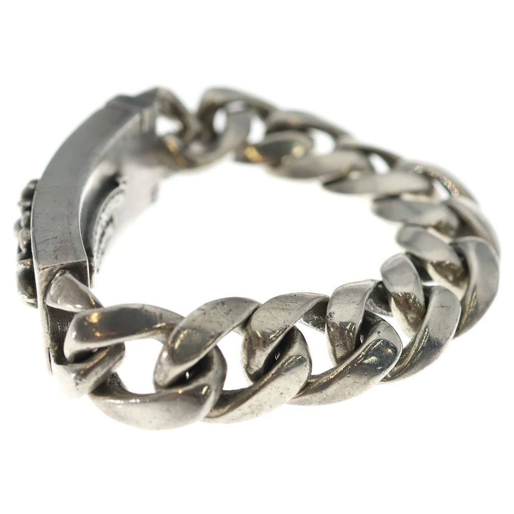 Chrome Hearts ID Floral Crs ID Classic Link Bracelet ? Silver — view 4