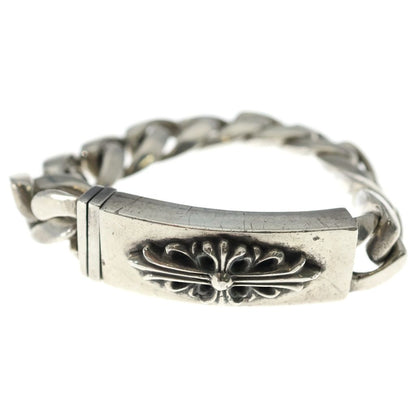 Chrome Hearts ID Floral Crs ID Classic Link Bracelet ? Silver