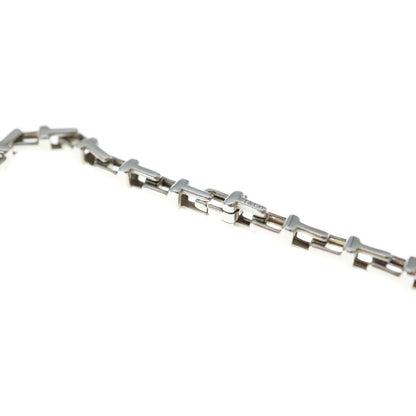 Tiffany & Co T Narrow Chain Necklace Silver — view 3