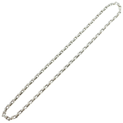 Tiffany & Co T Narrow Chain Necklace Silver — view 2