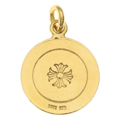 Chrome Hearts 22k Chrm Angl Mdl Angel Medal Pendant Top Gold — view 2