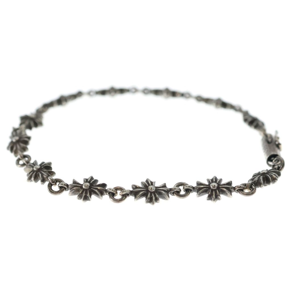 Chrome Hearts Tny CH Pls Tiny CH Plus Bracelet Silver — view 4