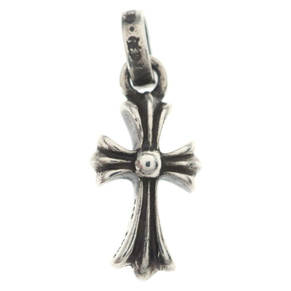 Chrome Hearts Crs Baby Fat Cross Pendant Top Silver — view 2