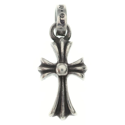 Chrome Hearts Crs Baby Fat Cross Pendant Top Silver